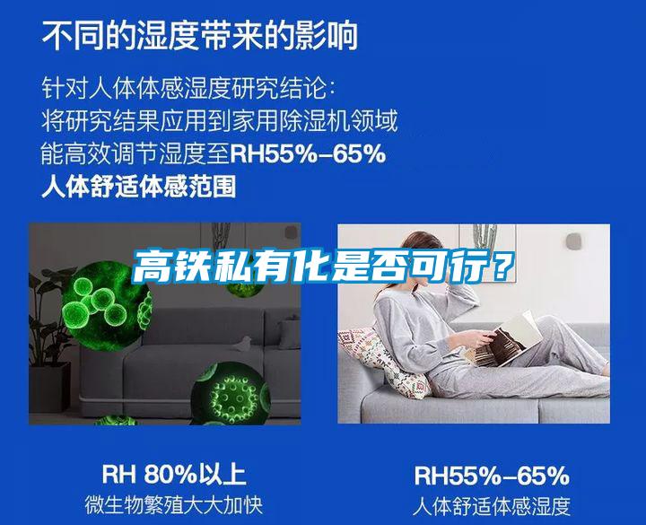 高鐵私有化是否可行？