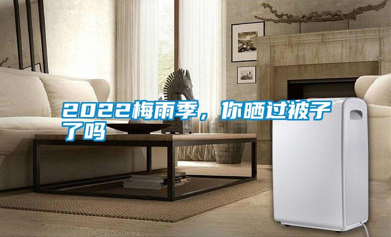 2022梅雨季，你曬過被子了嗎