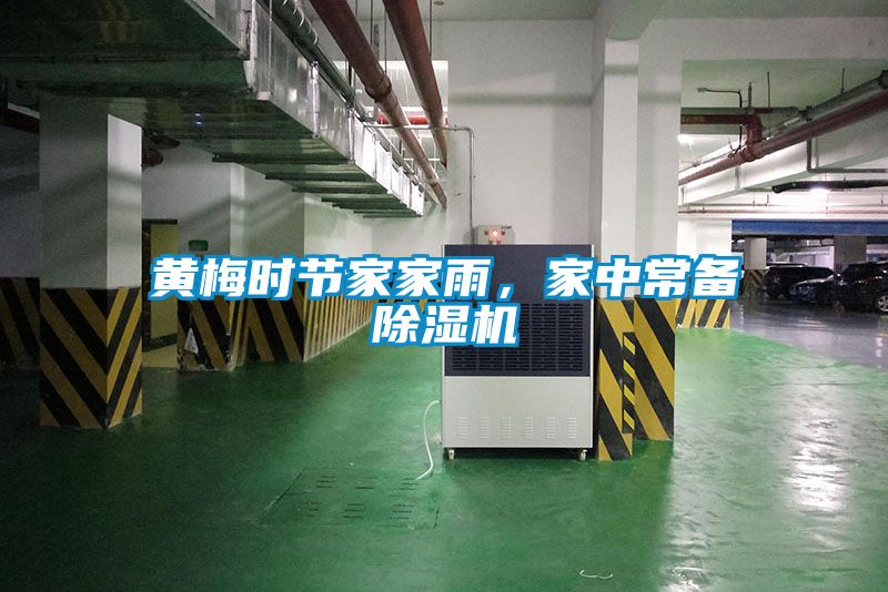 黃梅時節家家雨，家中常備除濕機