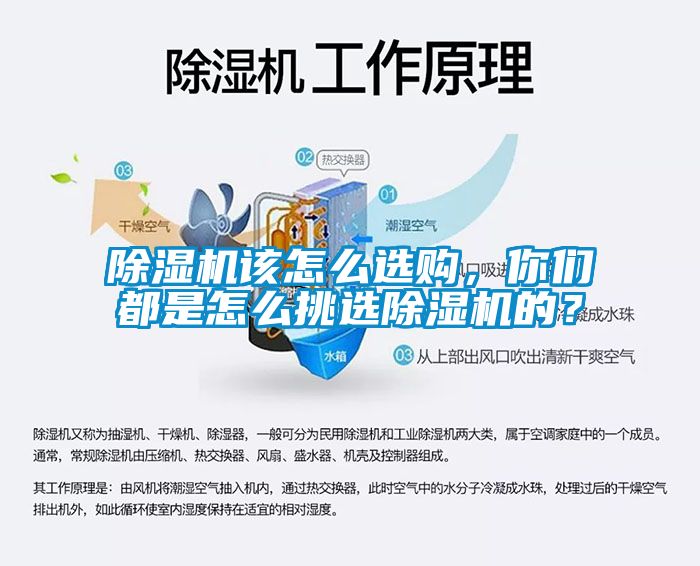 除濕機該怎么選購，你們都是怎么挑選除濕機的？